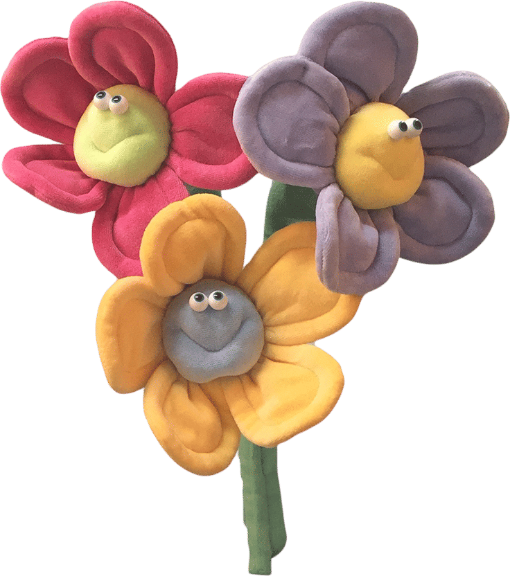 Funny Friends Happy Flower Bouquet