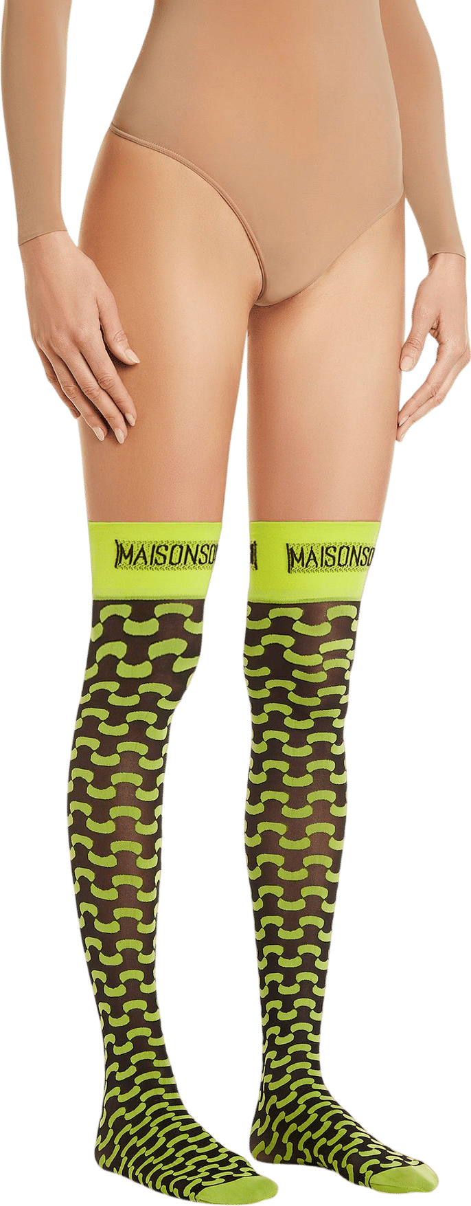 Fluid Over Knee-Highs – Maison Soksi