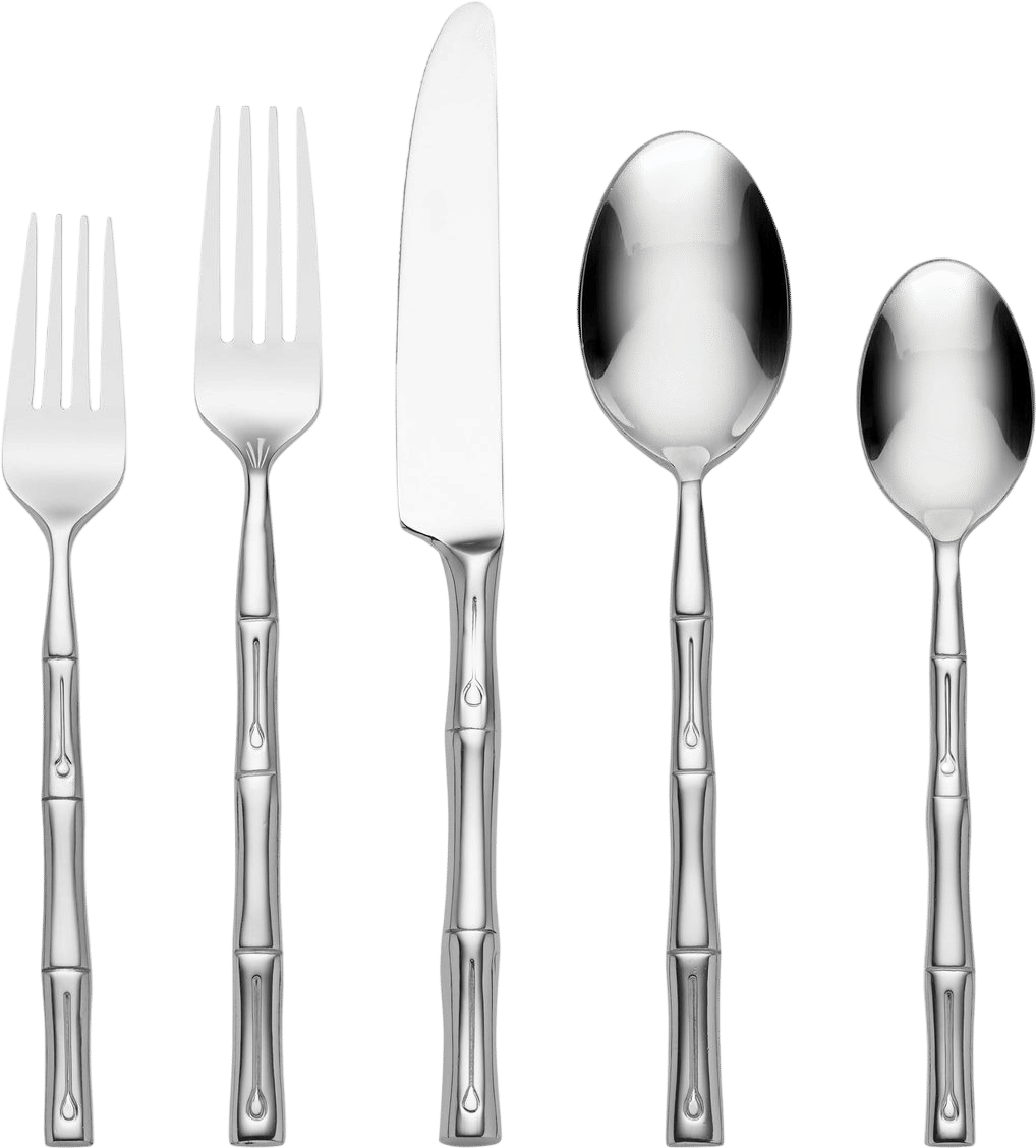 Bamboo 20 Piece Flatware Set
