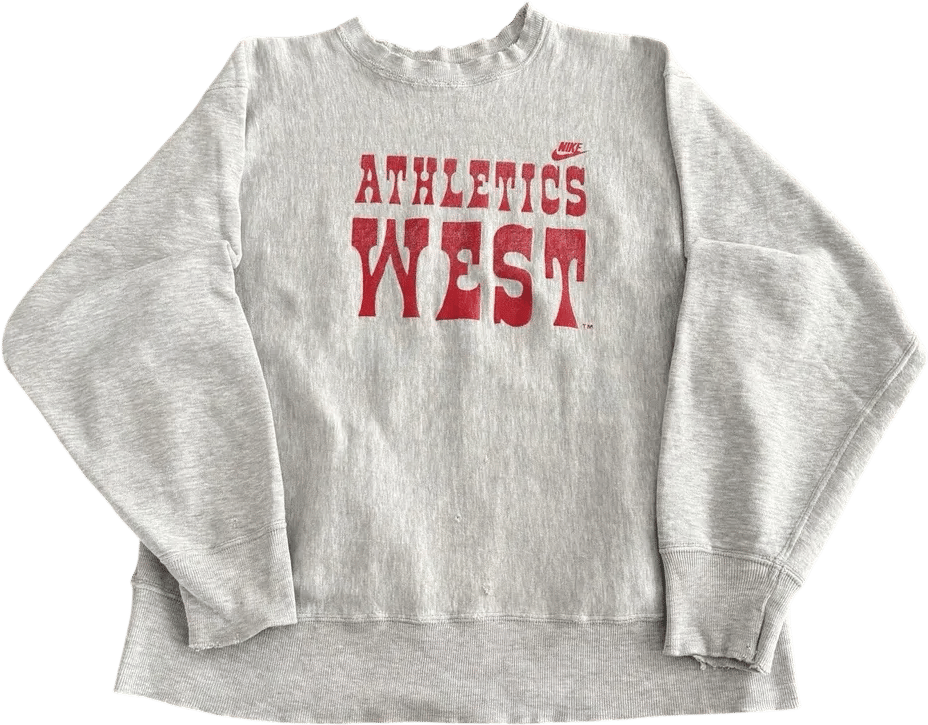 1970s Athletics West Reverse Weave