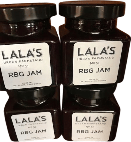 Lala's RBG jam from petaluma, CA