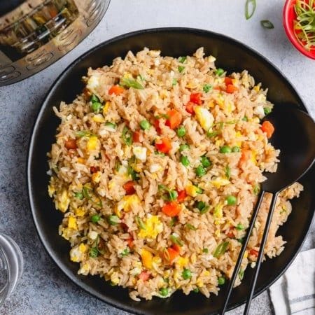 Instant Pot Egg Fried Rice