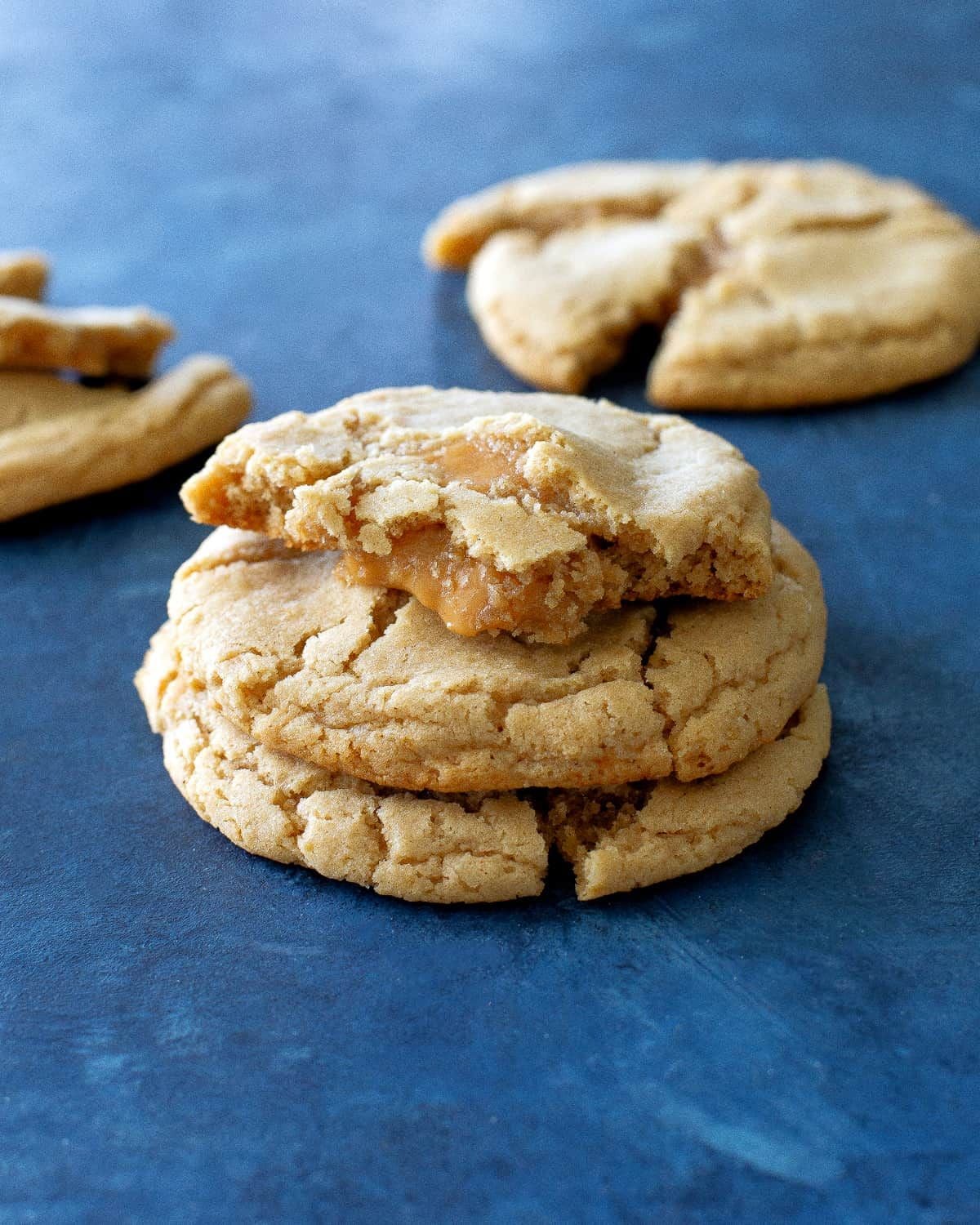 Caramel Apple Cider Cookies
