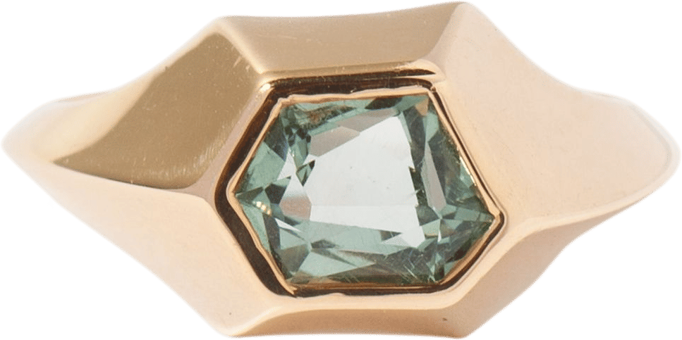 Vert D'Eau Signet Ring