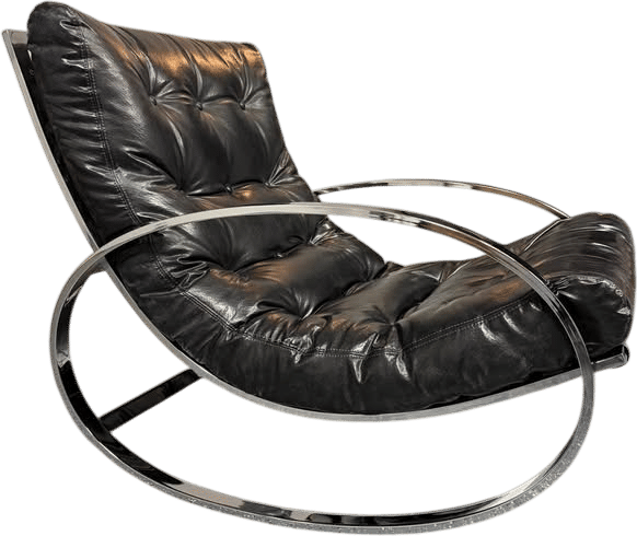 Vintage Ellipse Lounge Chair