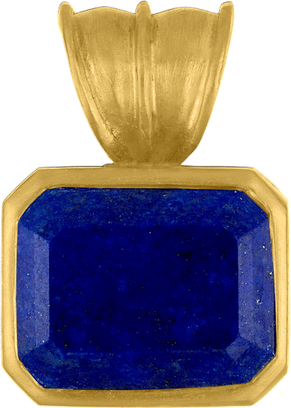 Prounis Jewelry Baby Lapis Block Pendant