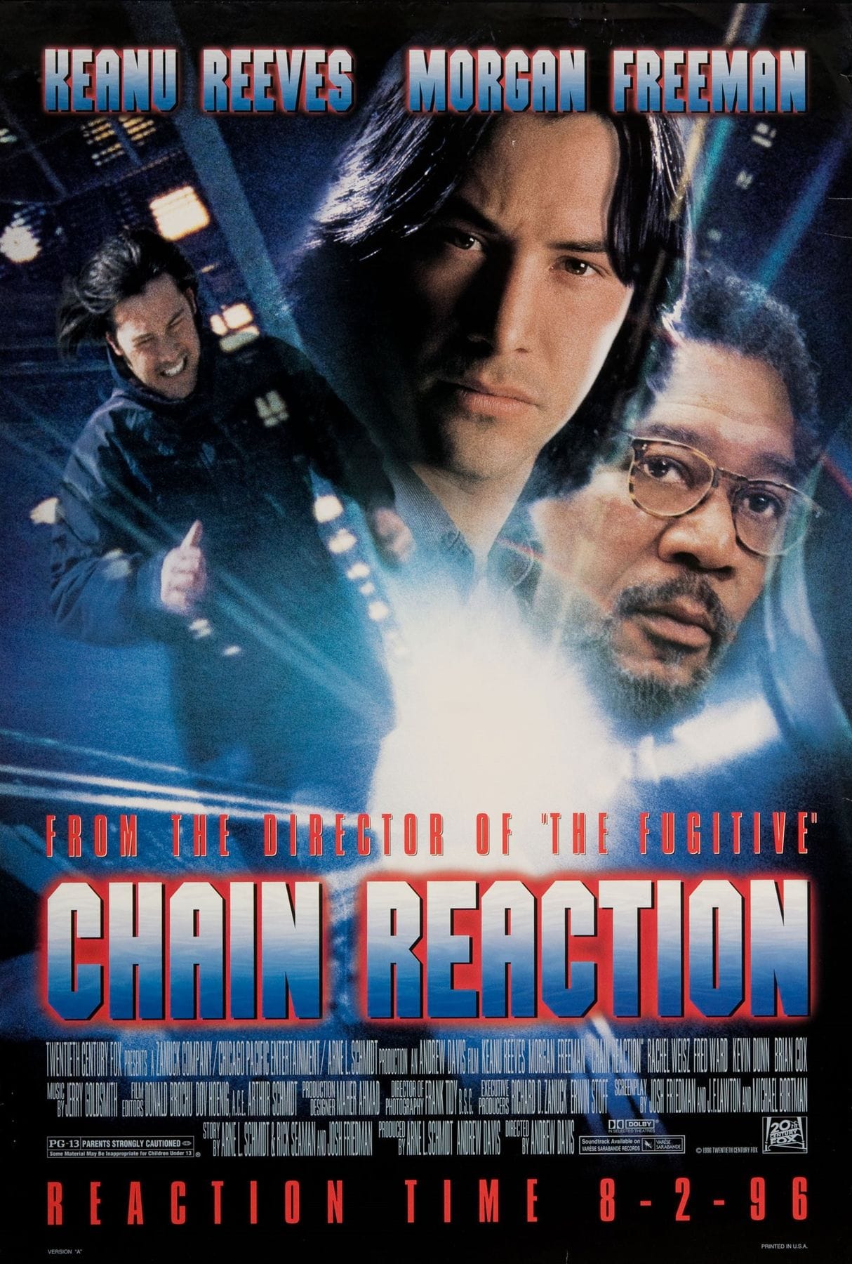 Chain Reaction w/ Keanu Reeves & Morgan Freeman