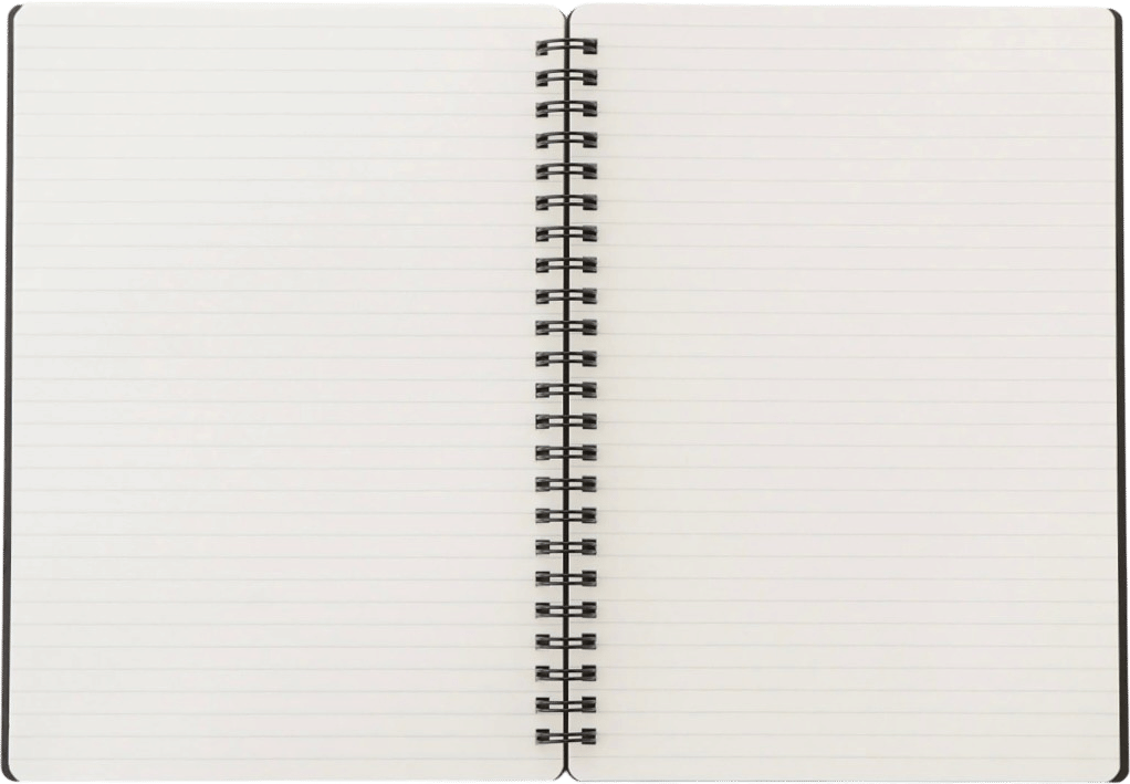 Double-Ring Lined Notebook