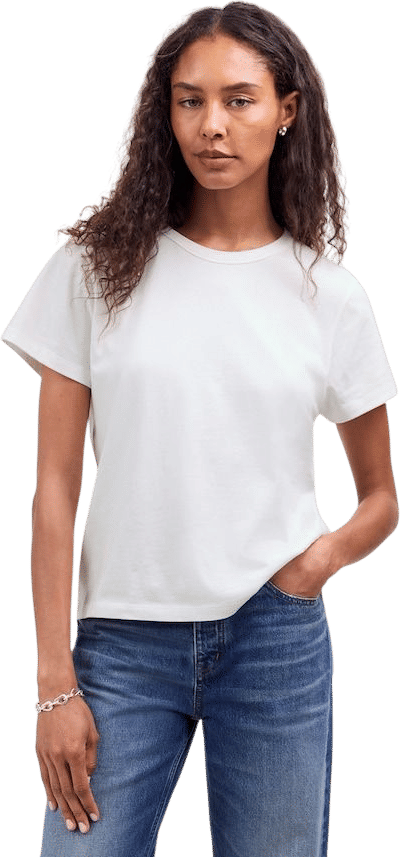 Allday Jersey Crewneck Tee