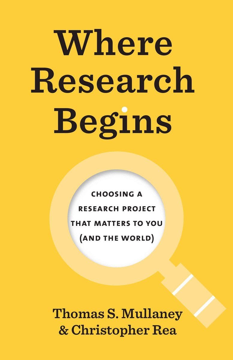 Where Research Begins: Choosing a Research Project