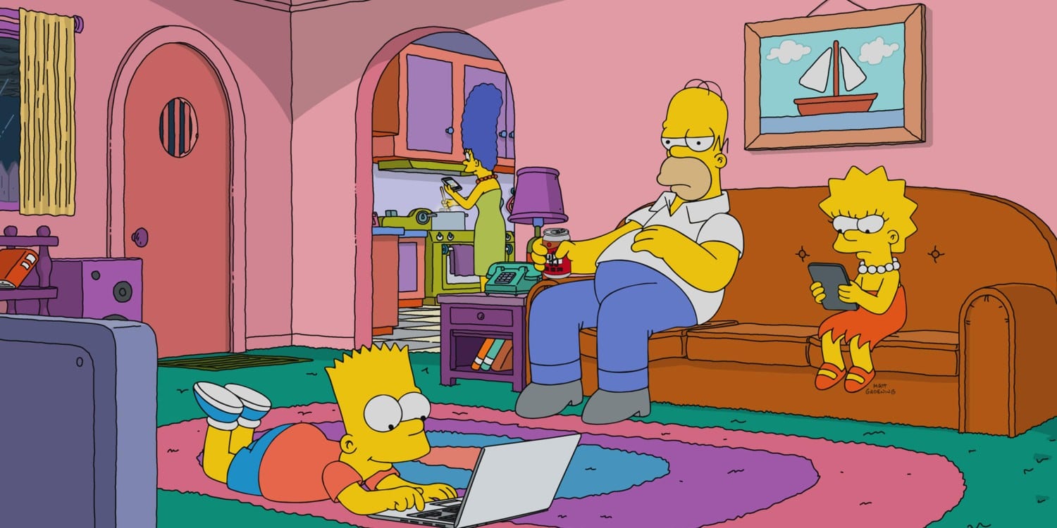 the simpsons' house