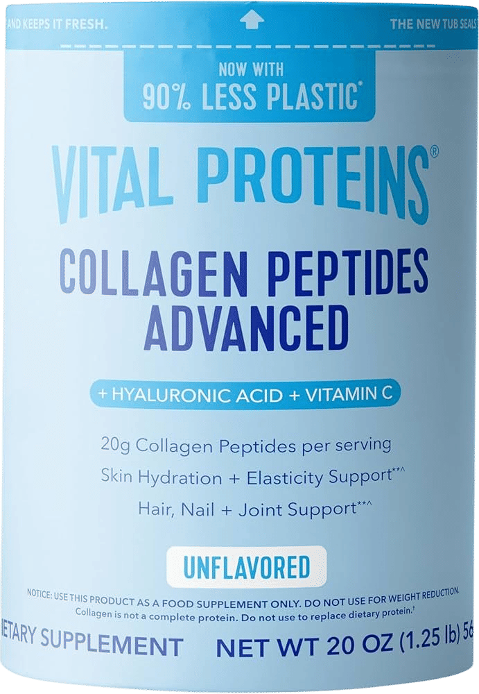 Vital Protien bovine collagen peptides (if you take this, and I recommend it). They have a better price.